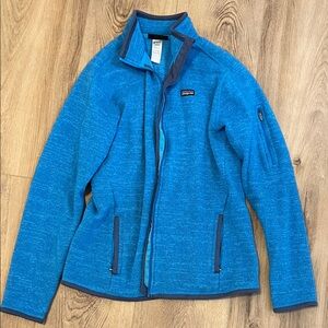 Patagonia zip up fleece- women’s size large
